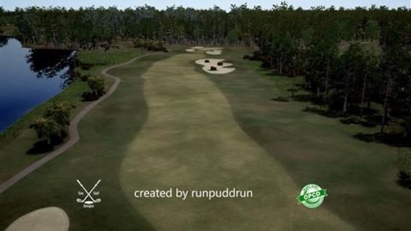 Oleander — GSPro course in Jekyll Island, Georgia, USA, designed by runpuddrun