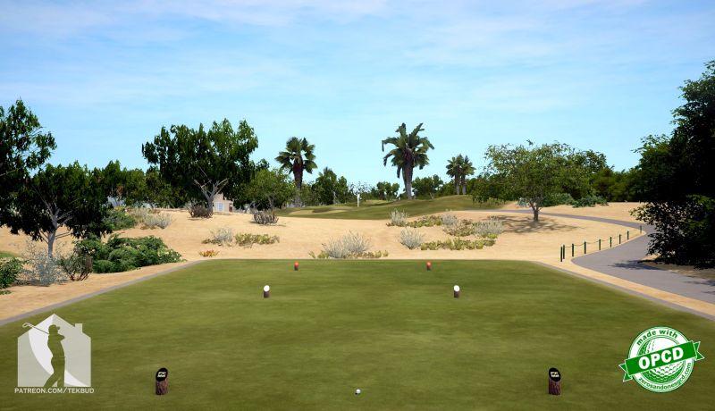 The Short Course at Mountain Shadows — GSPro course in Paradise Valley, Arizona, USA, designed by Tekbud